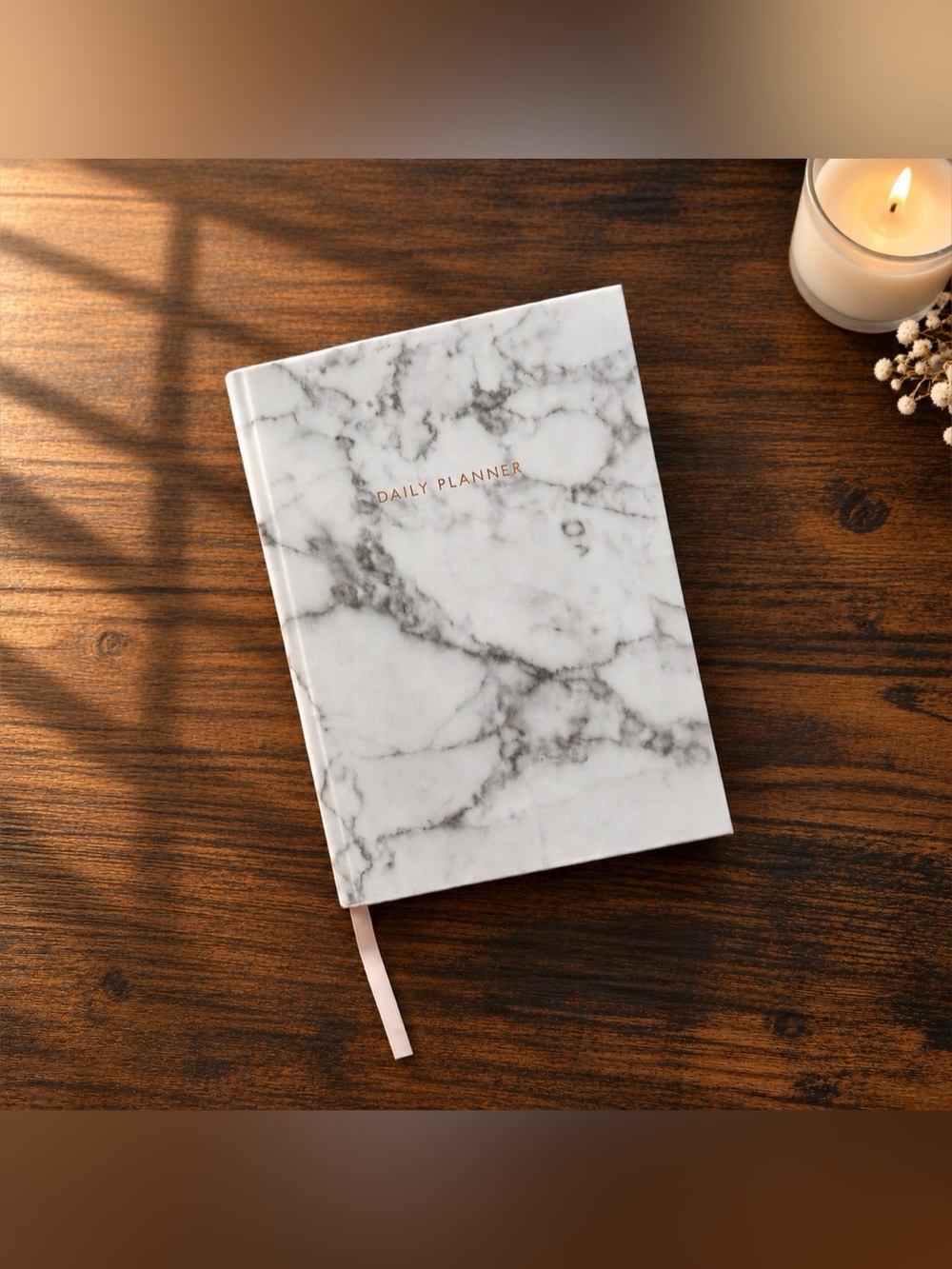 Urban Outfitters Daily Planner Marble Cover